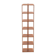 7 Tiers Bamboo Shoe Rack Entryway Hallway Shoe Shelf