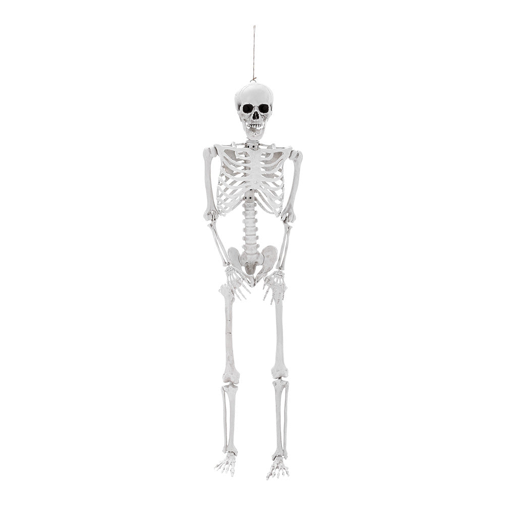 Poseable Skeleton Props for Halloween Party Decoration