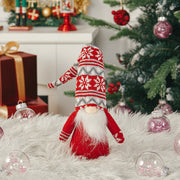 Christmas Santa Gnome Plush Doll Ornament Elf Decor