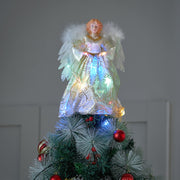 Angel Christmas Tree Topper with Multi LED Lights Home Decor