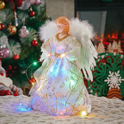 Angel Christmas Tree Topper with Multi LED Lights Home Decor