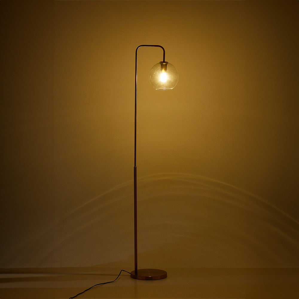 Contemporary Arc Arm Floor Lamp