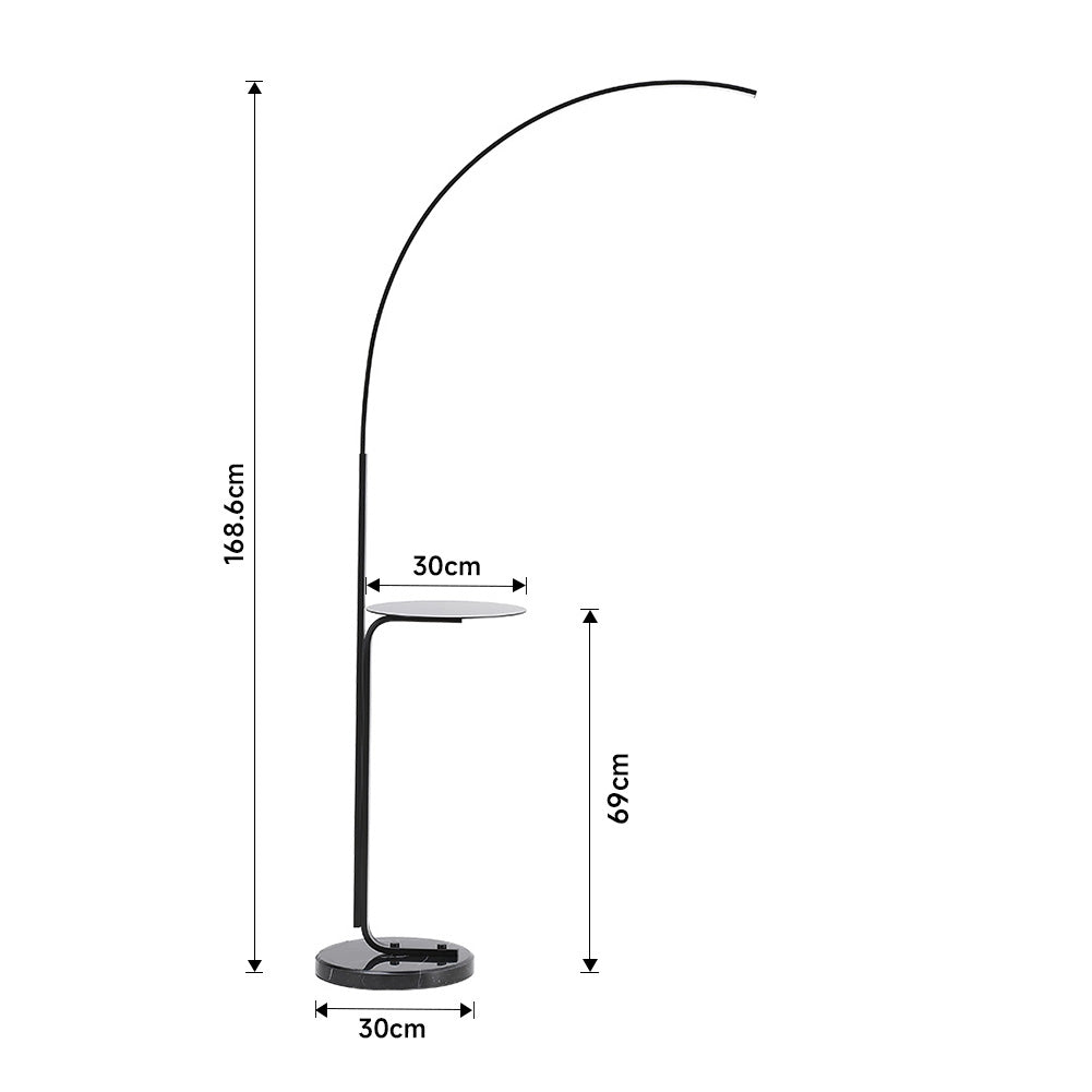 Modern Minimalist LED Arc Floor Lamp