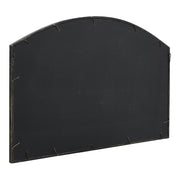 Arched Wall Mirror for Decor Modern Black Framed