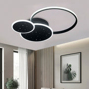 LED 3 Round Ceiling Light in White Light