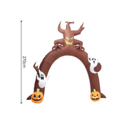 Arch Ghost Pumpkins Halloween Inflatable