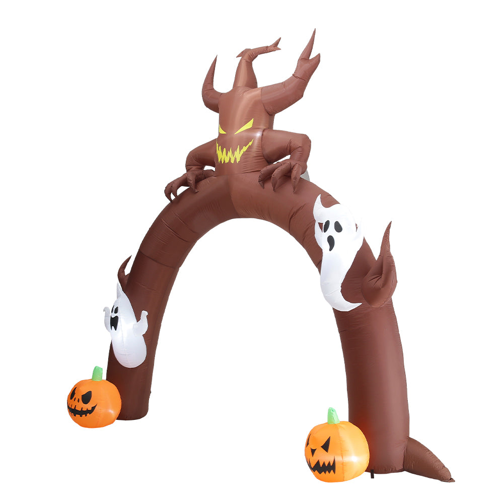 Arch Ghost Pumpkins Halloween Inflatable