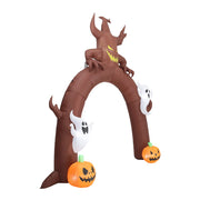 Arch Ghost Pumpkins Halloween Inflatable