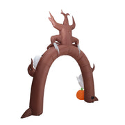 Arch Ghost Pumpkins Halloween Inflatable