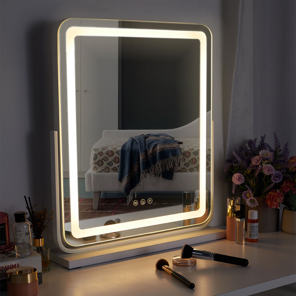 Adjustable Frameless LED Makeup Vanity Mirror