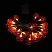 Halloween Smiley Pumpkin LED String Lights Party Decor