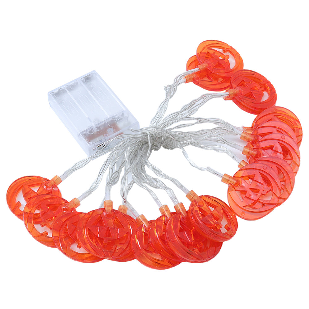 Halloween Smiley Pumpkin LED String Lights Party Decor