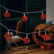 Halloween Smiley Pumpkin LED String Lights Party Decor