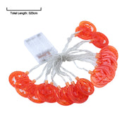 Halloween Smiley Pumpkin LED String Lights Party Decor