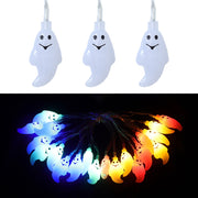 Halloween 20 LED Ghost String Lights for Decoration