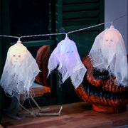 Halloween LED String Lights 20 Skull Lights for Indoor Outdoor