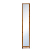 Free Standing Full Length Mirror with Clothes Rack