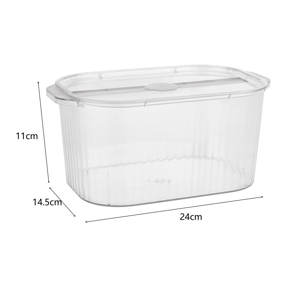 Clear Plastic Container Storage Box