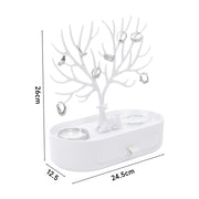 Plastic Antlers Tree Jewelry Organizer Stand