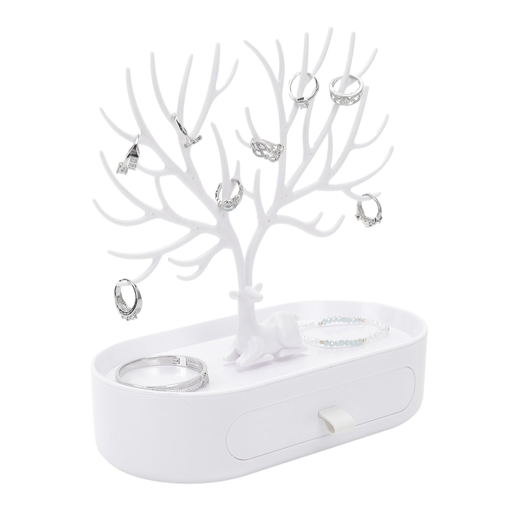 Plastic Antlers Tree Jewelry Organizer Stand