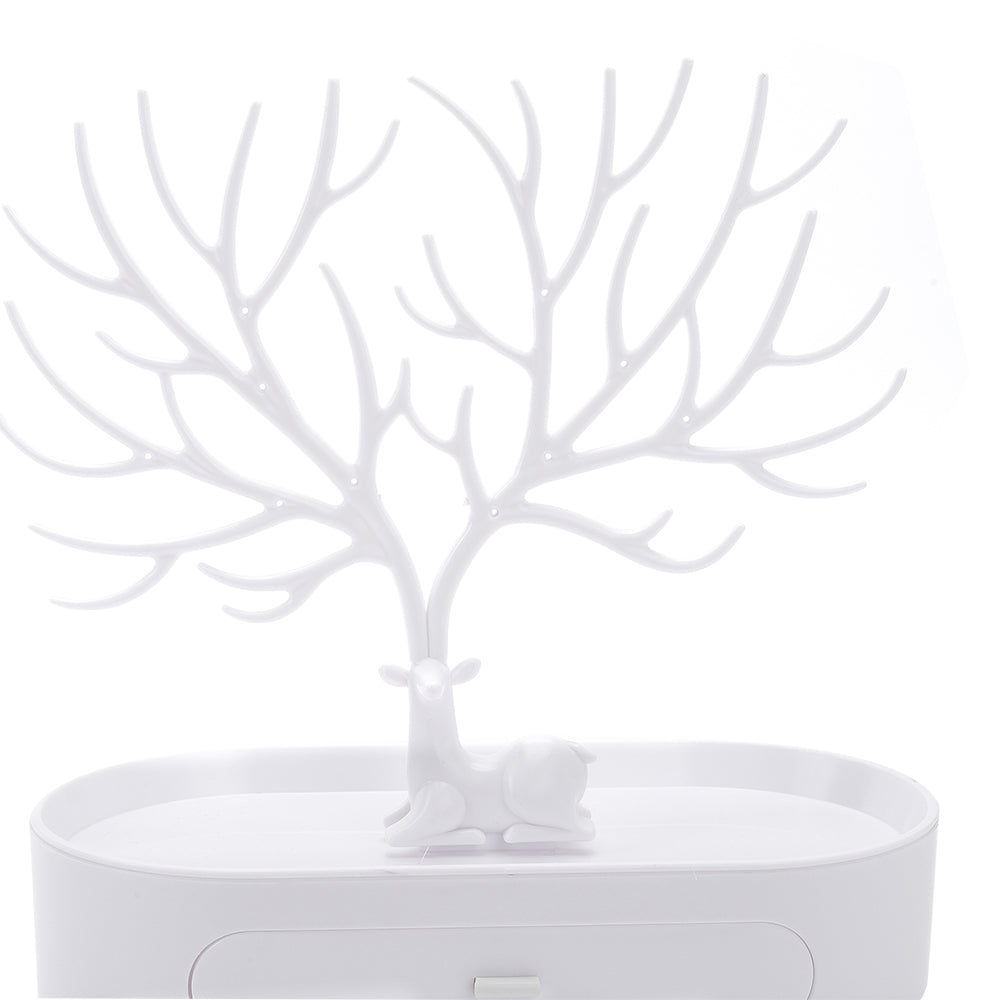 Plastic Antlers Tree Jewelry Organizer Stand