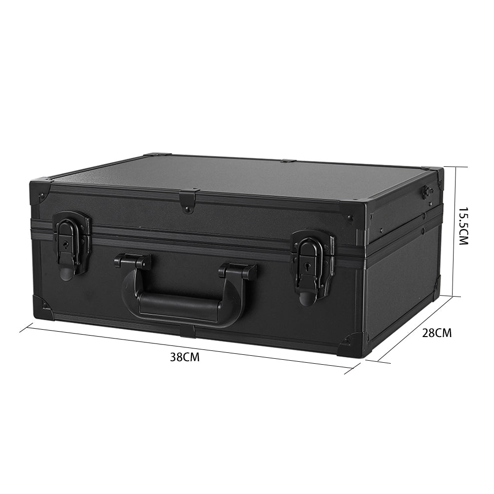 Lighted Cosmetic Train Case with Mirror