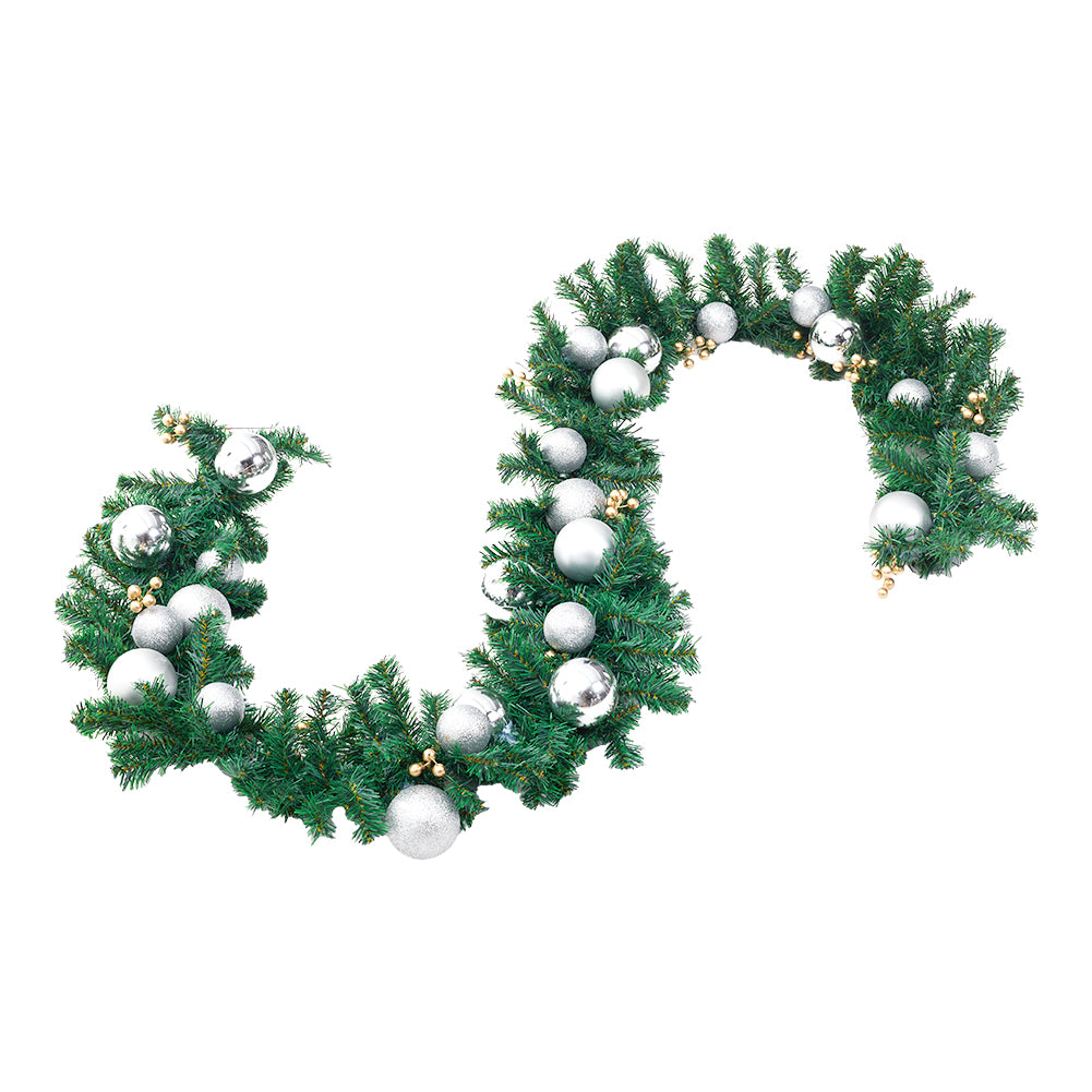 Artificial Plastic Pine Garland Christmas Hanging Decoration