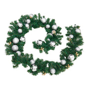 Artificial Plastic Pine Garland Christmas Hanging Decoration