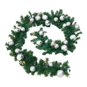 Artificial Plastic Pine Garland Christmas Hanging Decoration