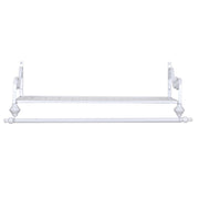 Wall Mounted Metal Clothes Garment Shop Display Rack with Shelf