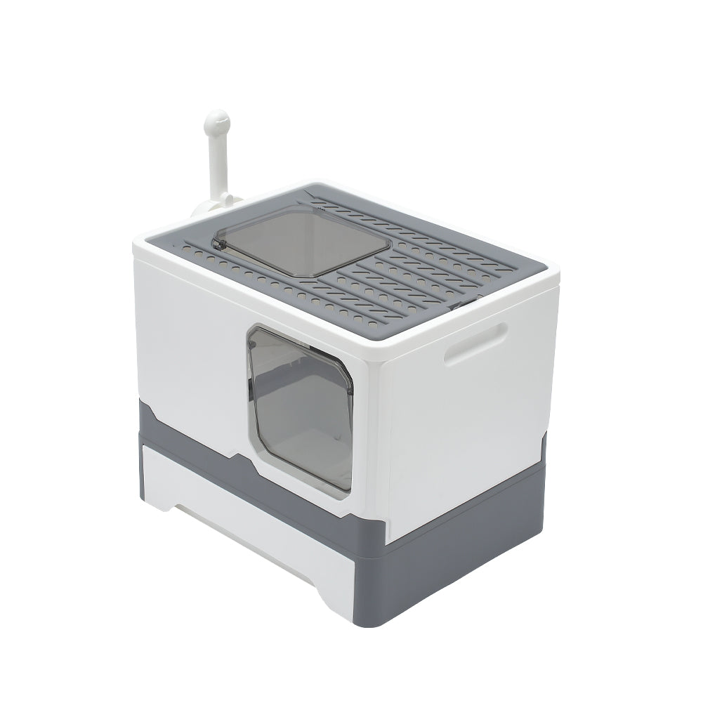 Anti Splash Enclosed Cat Litter Box