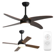 Ceiling Fan Light with LED Lamp & Remote Control 48Inch/42Inch Ceiling Light Living and Home 