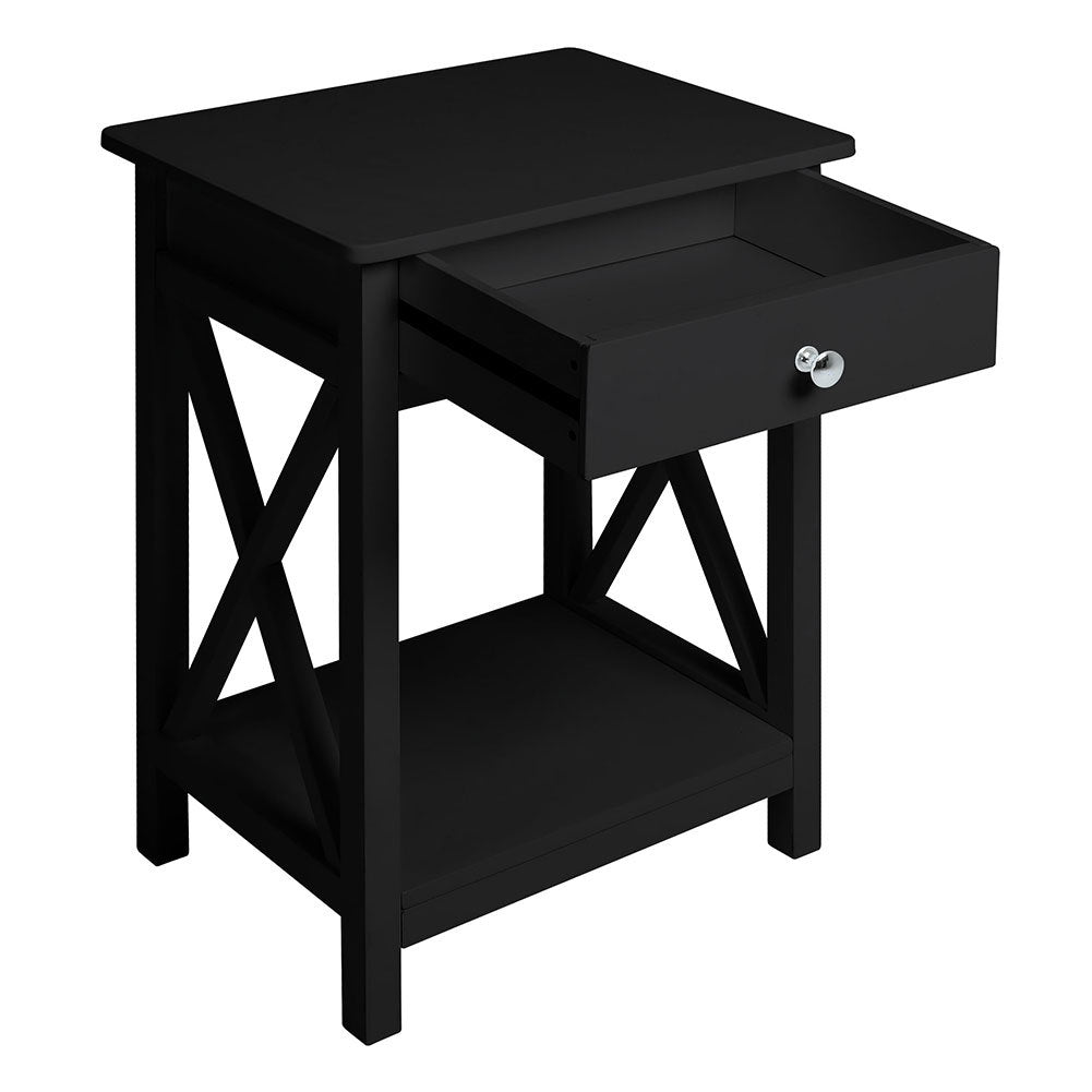 Top Open End Table Classic Side Table for Living Room and Bedroom End Table Living and Home 