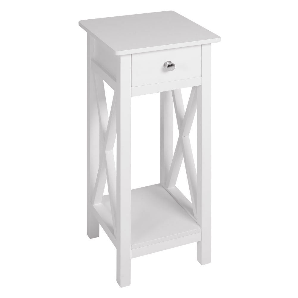 Top Open End Table Classic Side Table for Living Room and Bedroom End Table Living and Home 