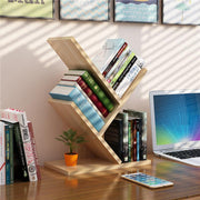 Small Desktop Bookcase Storage Shelf