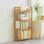 3/4/5 Tiers Wooden Rectangular Standing Storage Shelf