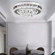 36w Crystal Ceiling Light Modern Chandeliers Lamp with Crystal Droplets Ceiling Light Living and Home 