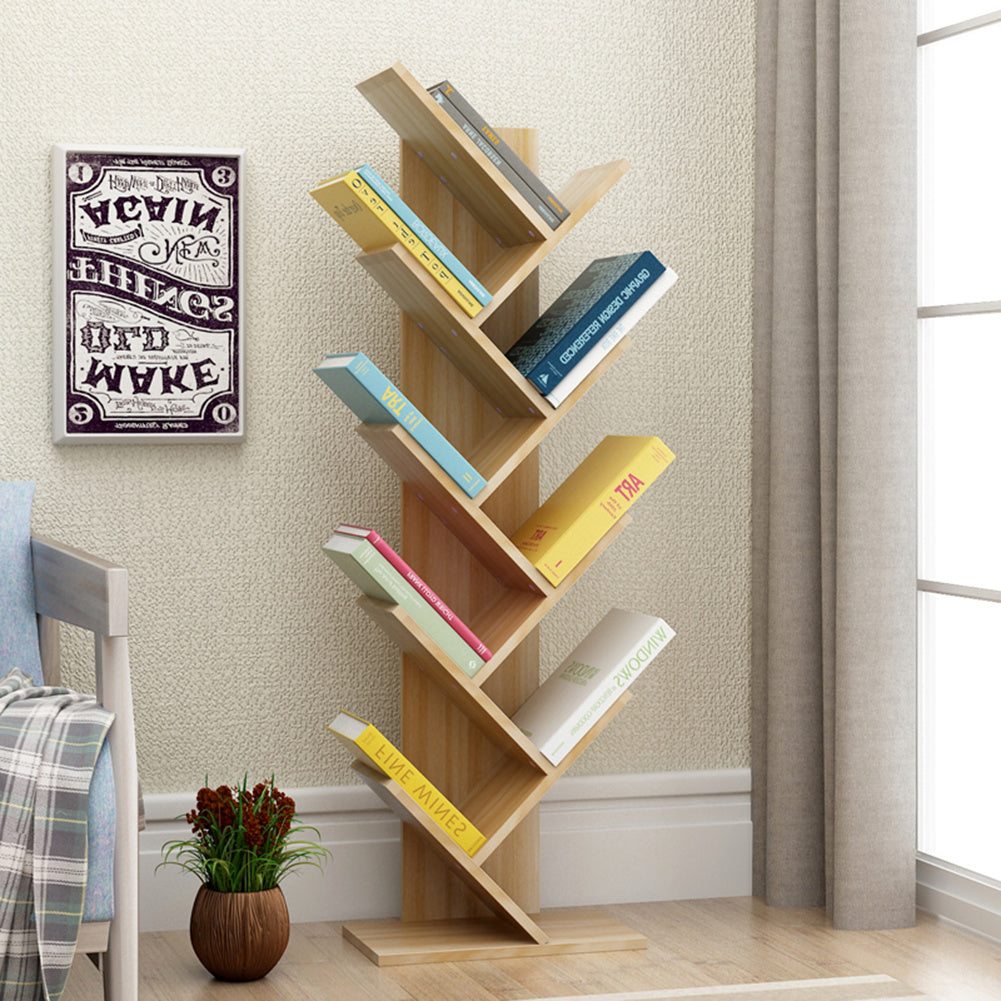 Small Desktop Bookcase Storage Shelf