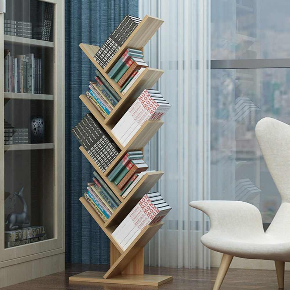 Small Desktop Bookcase Storage Shelf