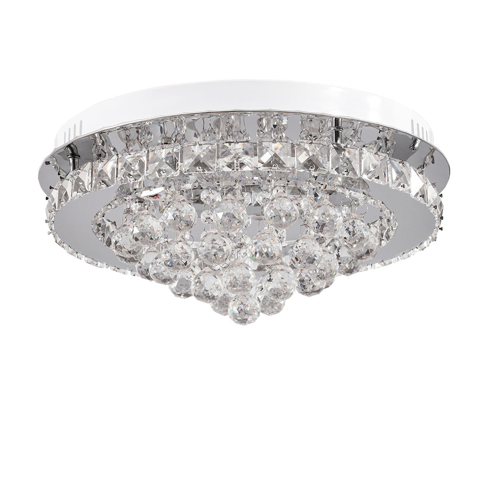 36w Crystal Ceiling Light Modern Chandeliers Lamp with Crystal Droplets Ceiling Light Living and Home 