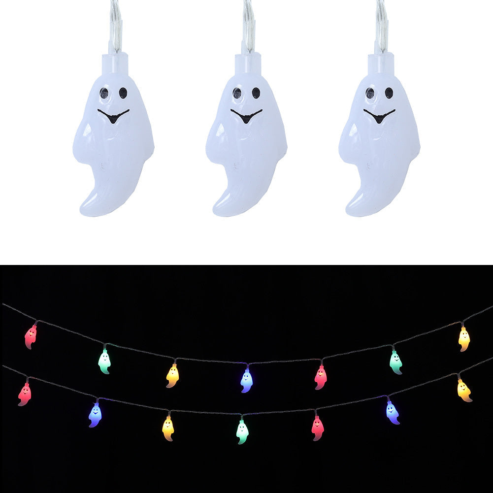 Halloween 20 LED Ghost String Lights for Decoration