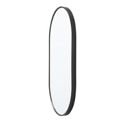 Modern Oval Metal Wall Mirror Black Bathroom Mirrors Living and Home 