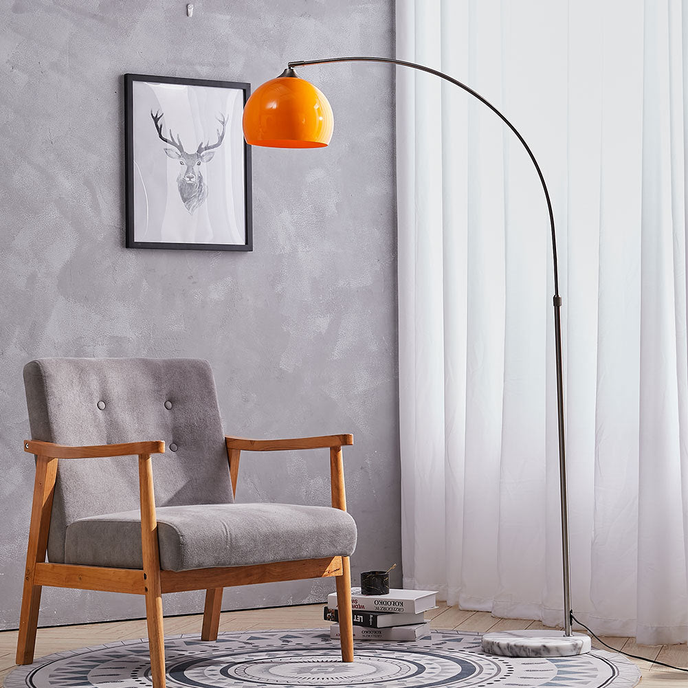 Adjustable 145-200cm Arched Floor Lamp 60W Lamps Living and Home 