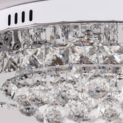 36w Crystal Ceiling Light Modern Chandeliers Lamp with Crystal Droplets Ceiling Light Living and Home 