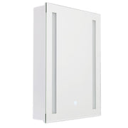 Rectangle LED Illuminated Bathroom Mirror Cabinet (23.62Inch) Bathroom Mirror Cabinets Living and Home 