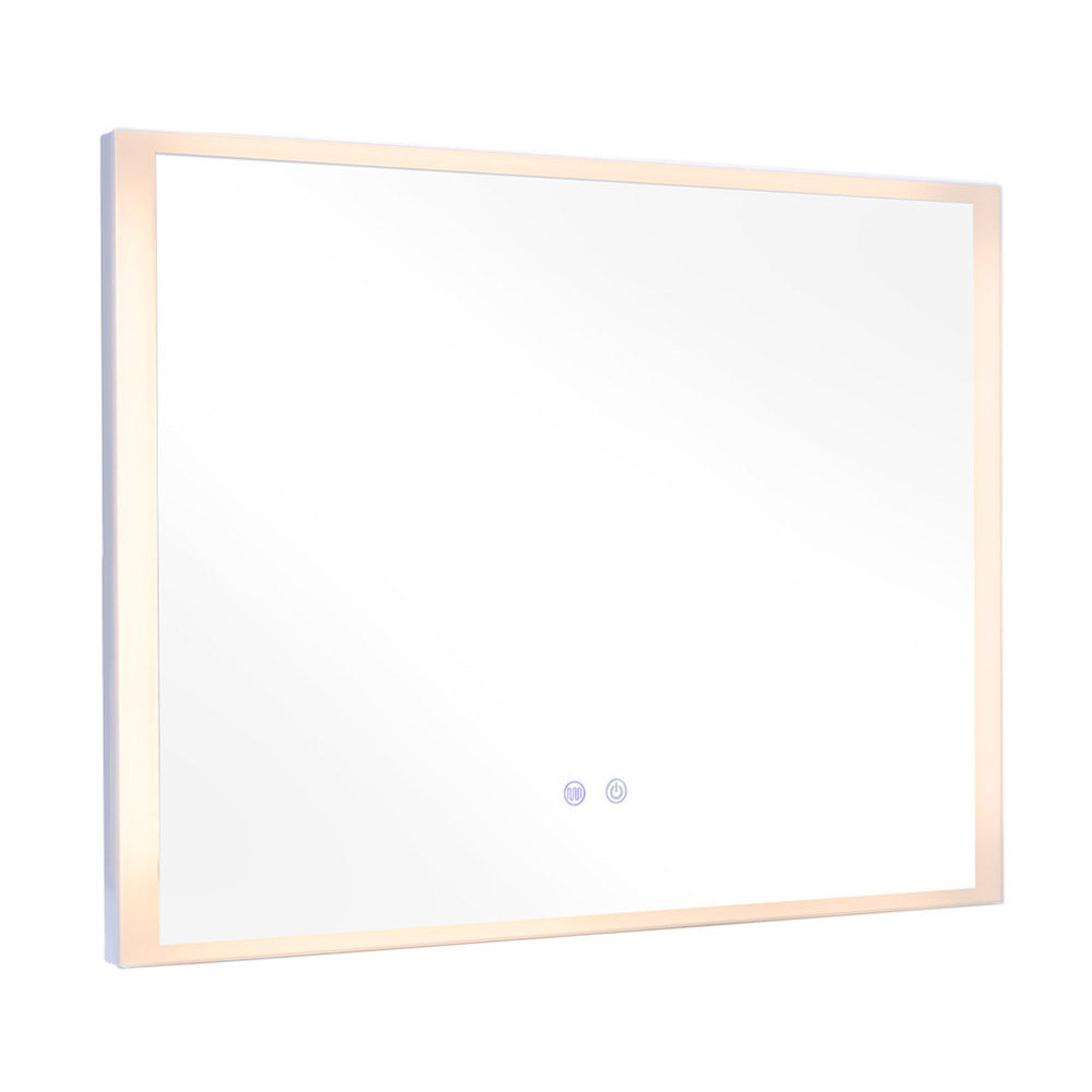 Frameless Anti-Fog Dimmable LED Wall Mirror