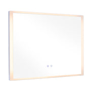 Frameless Anti-Fog Dimmable LED Wall Mirror