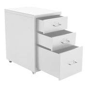 Office Filing Cabinet 3/4/5/6/8Drawers Metal White Chest Storage Unit Wheels Cabinet Living and Home 