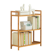 3/4/5 Tiers Wooden Rectangular Standing Storage Shelf