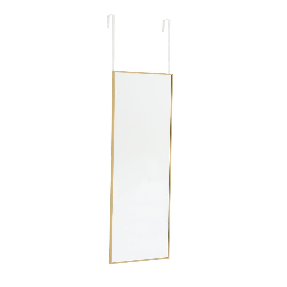 118cm H Metal Frame Over the Door Full Length Mirror Wall Mirrors Living and Home 